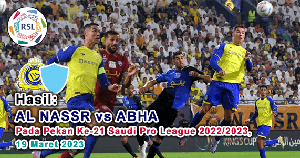 Hasil Al Nassr vs Abha Pada Pekan Ke-21 Saudi Pro League 2022/2023, Ronaldo Sumbang Satu Gol